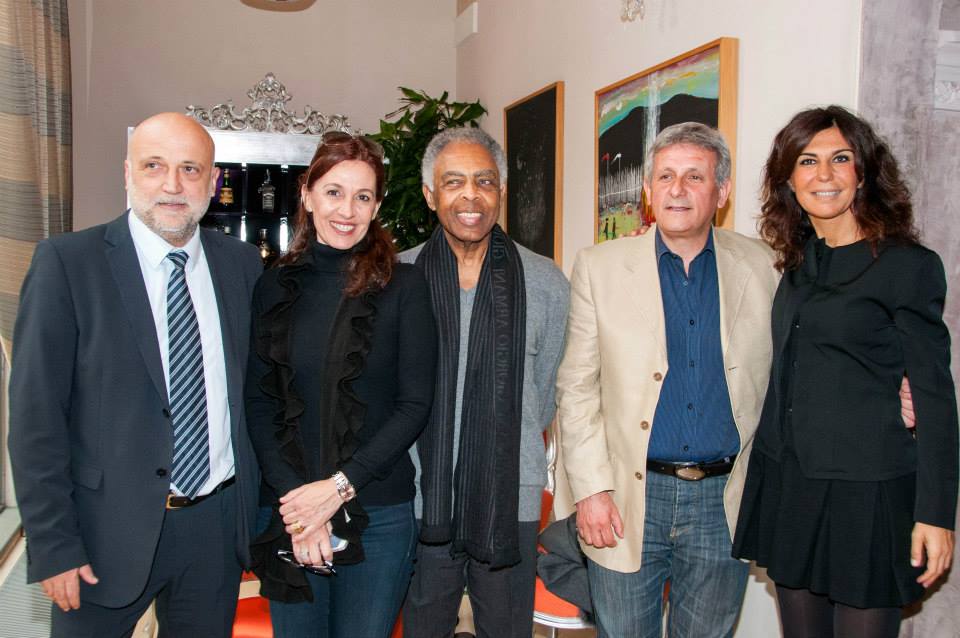 Conferenza stampa con Gilberto Gil e delegato Buenos Aires Città Creativa Design